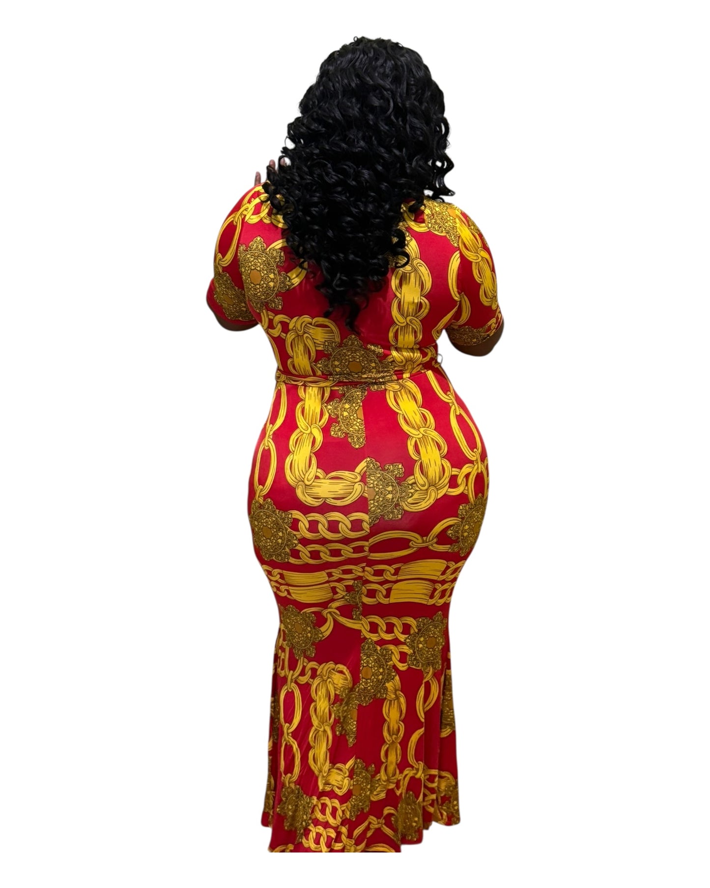 Regal Links Dress - Plus Size