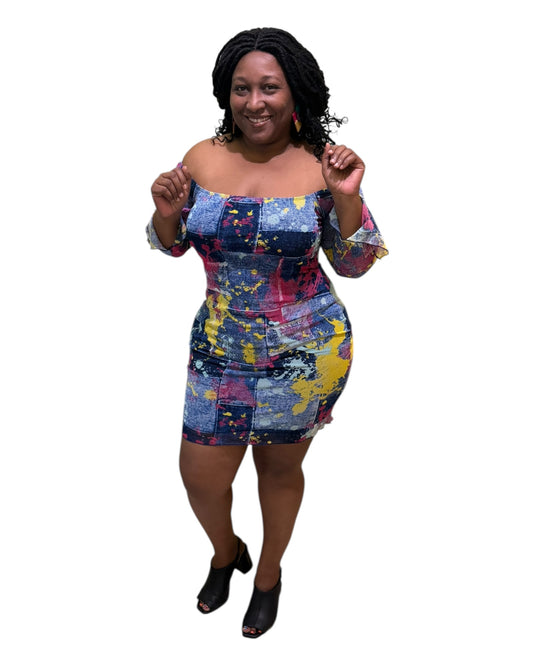 Canvas Queen Dress - Plus Size
