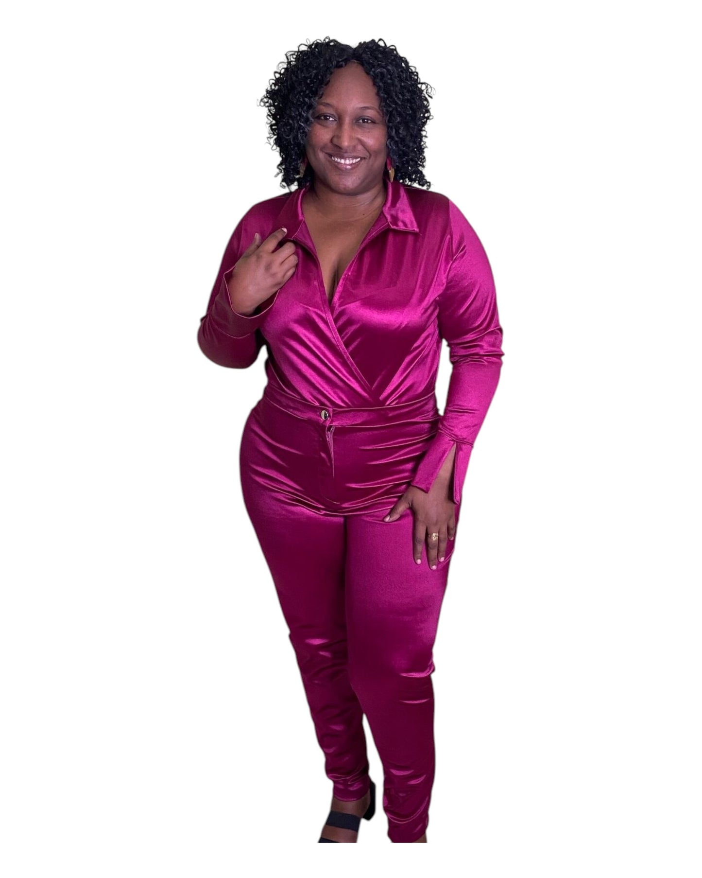 Berry bold Bodysuit and Leggings
