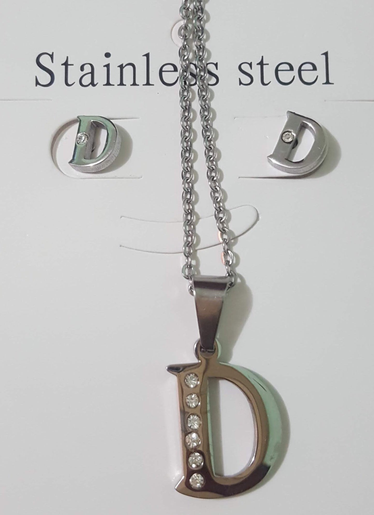 Initial Set Silver