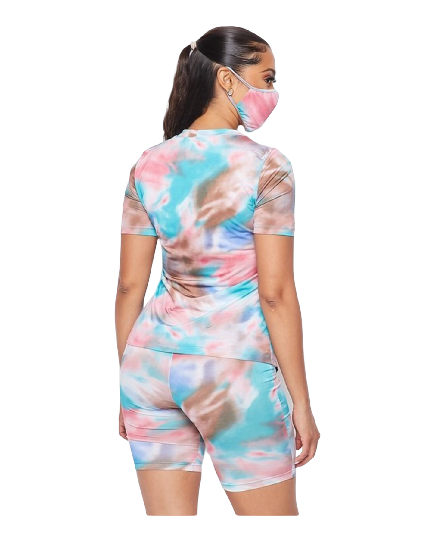 Cutie Biker Outfit With Mask - Regular Size
