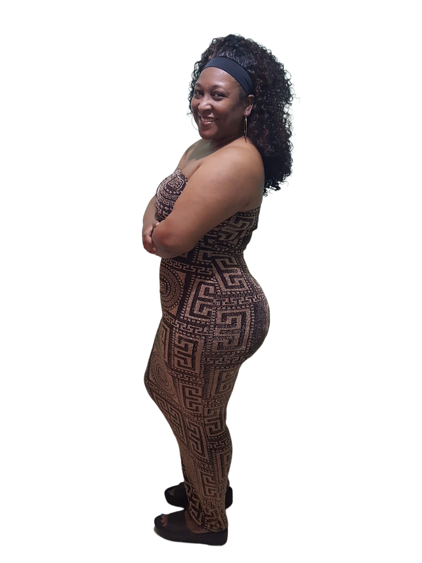 Lina’s Bday Collection Mesmerize Midi Dress - Plus Size
