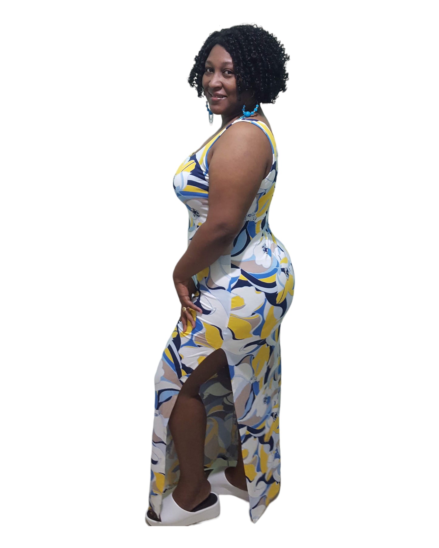 Spring Time Maxi Dress - Plus Size