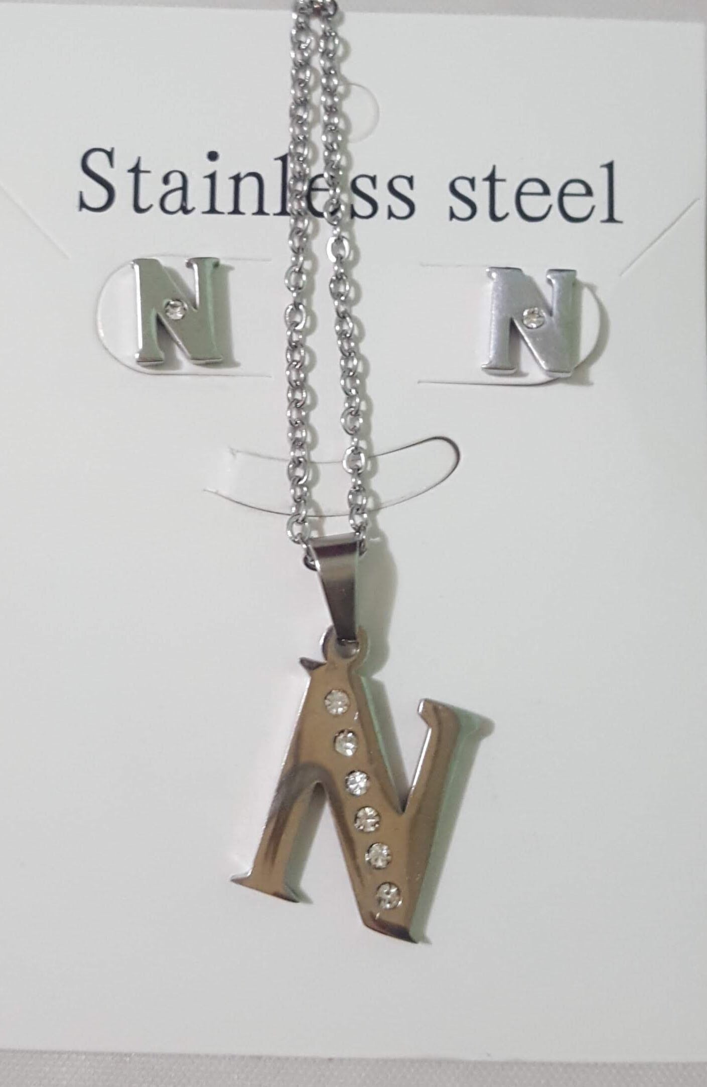 Initial Set Silver