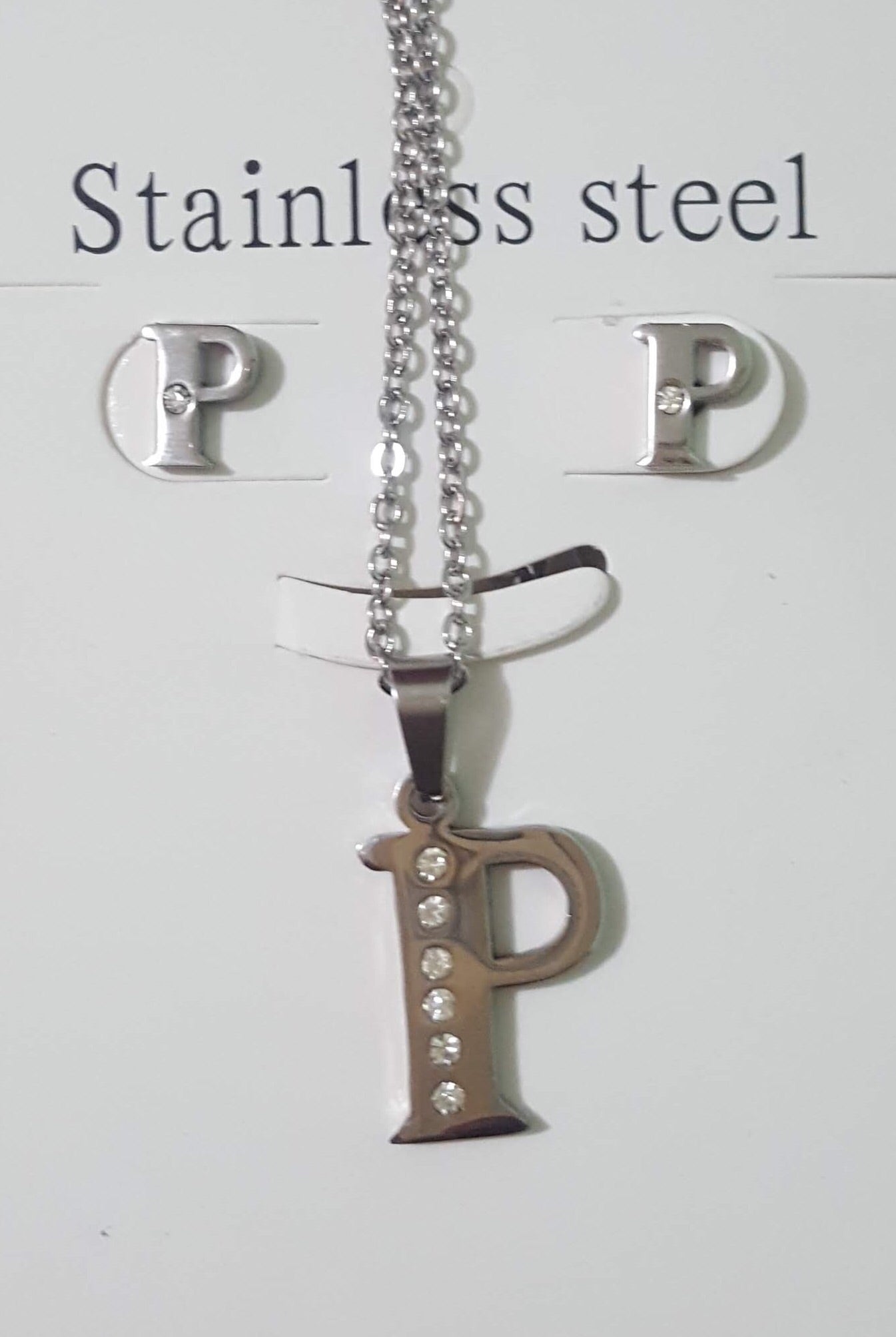Initial Set Silver