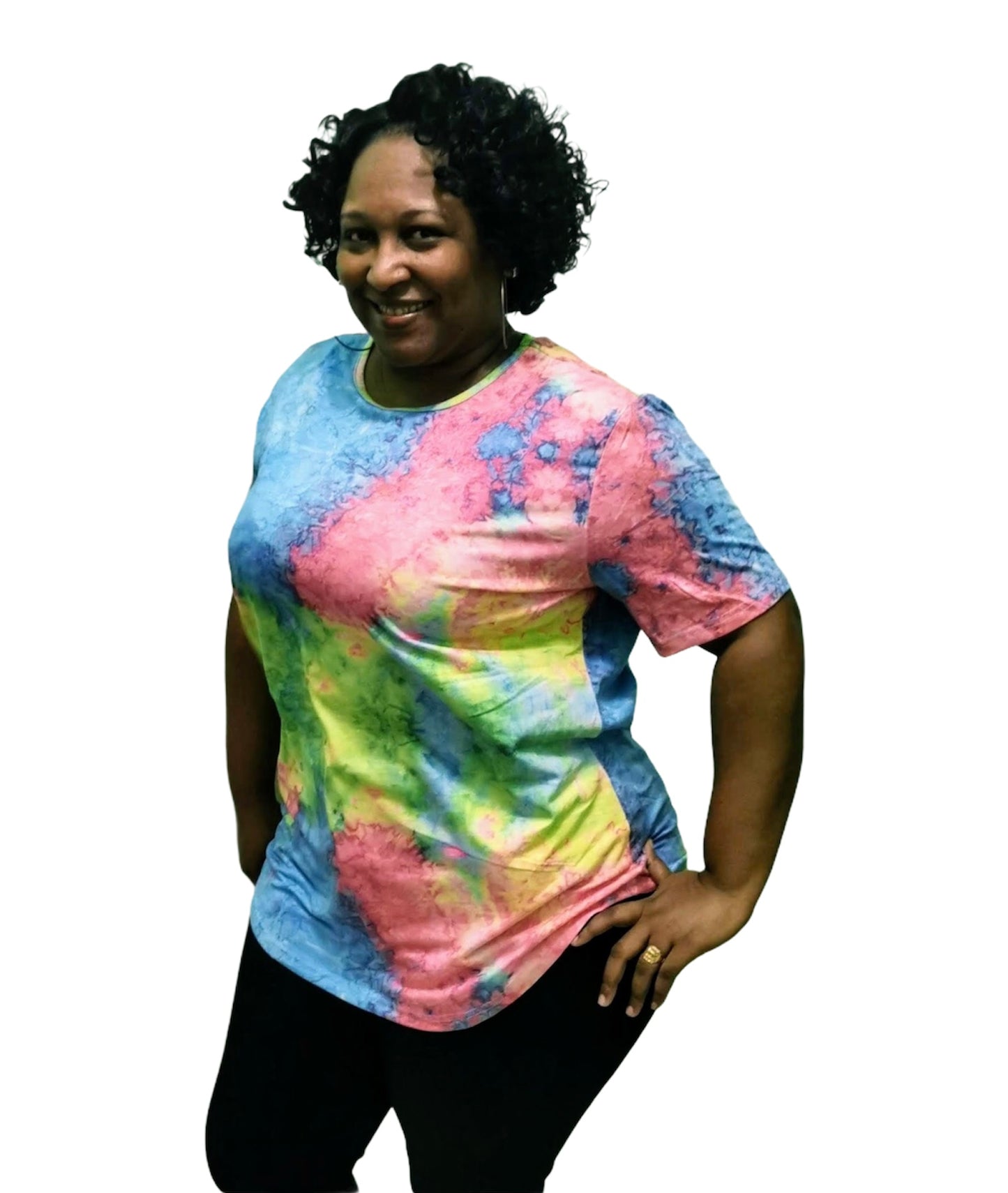 Tee Tie Dye T-Shirt Plus Size