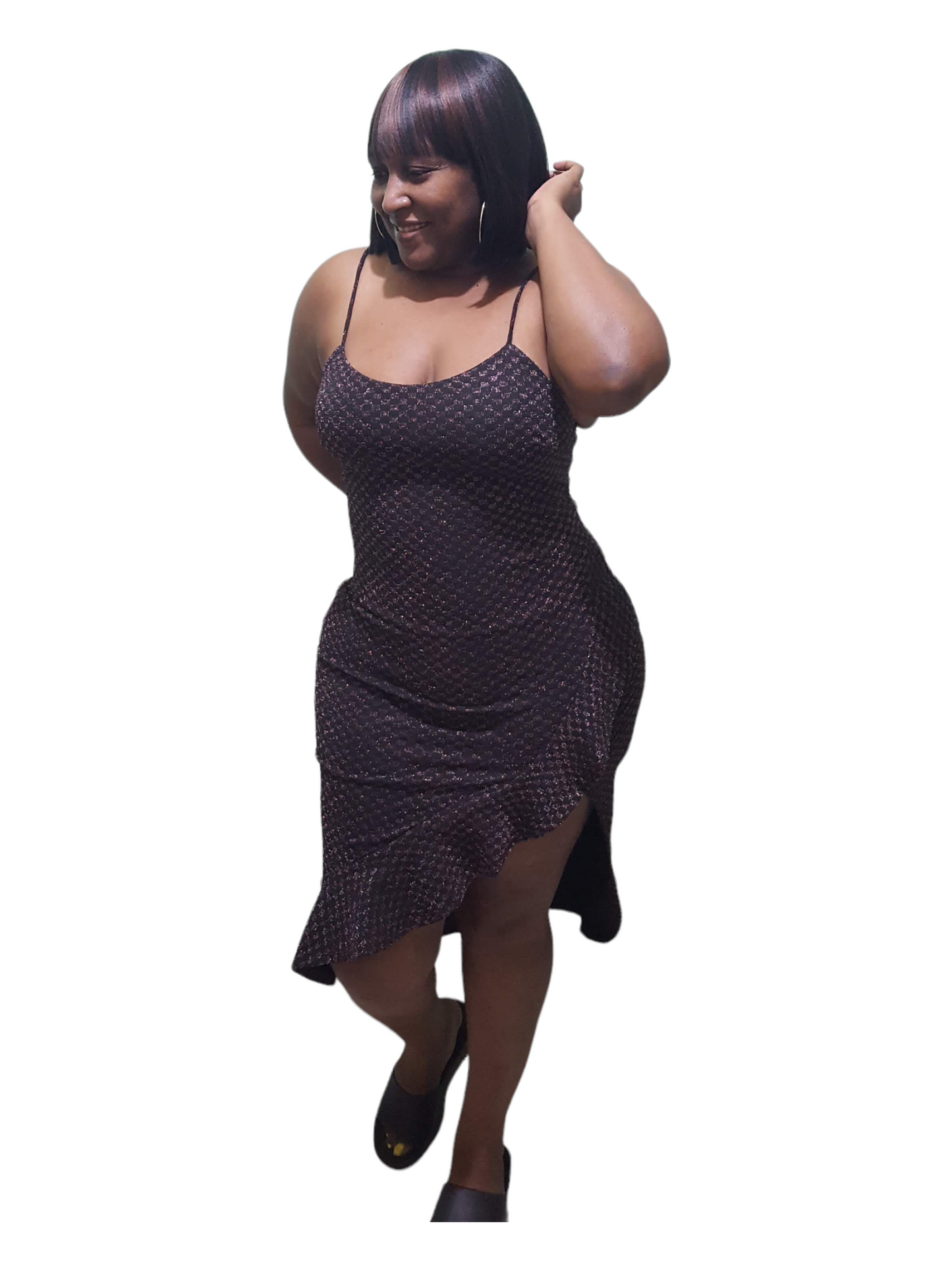 Flirt Ruffle Dress - Regular Size