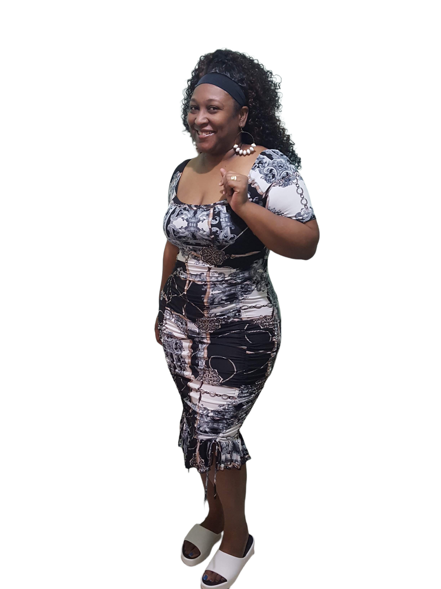 Lina’s Bday Collection Krave Midi Dress - Plus Size
