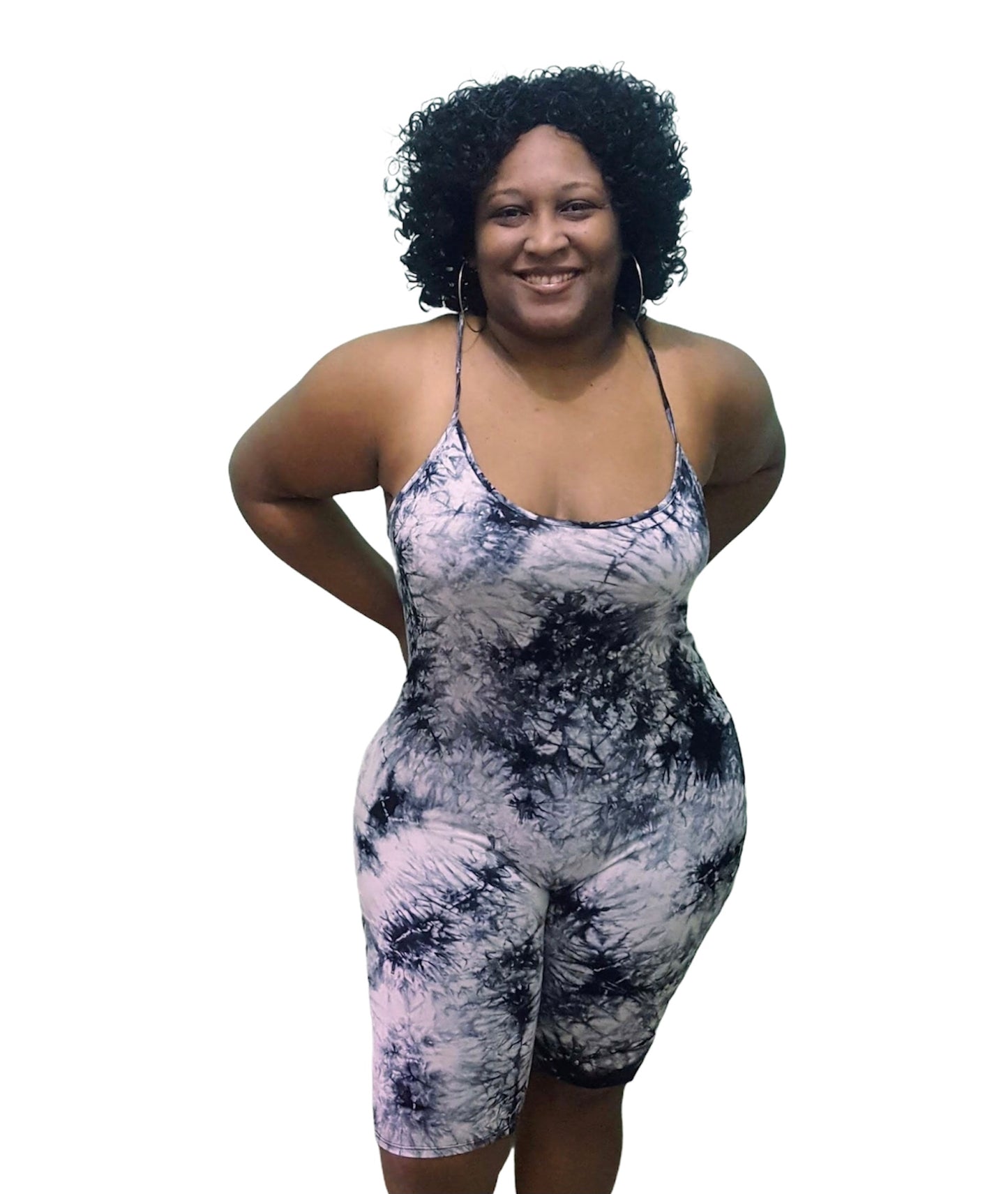 Kami Tie Dye Jumpsuit - Regular and Plus Size