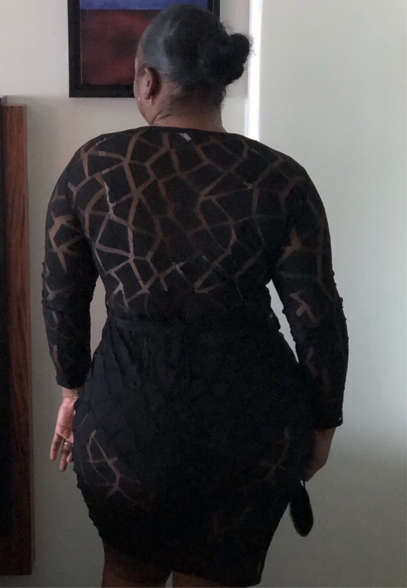 Beach Please Dress - Black Plus Size