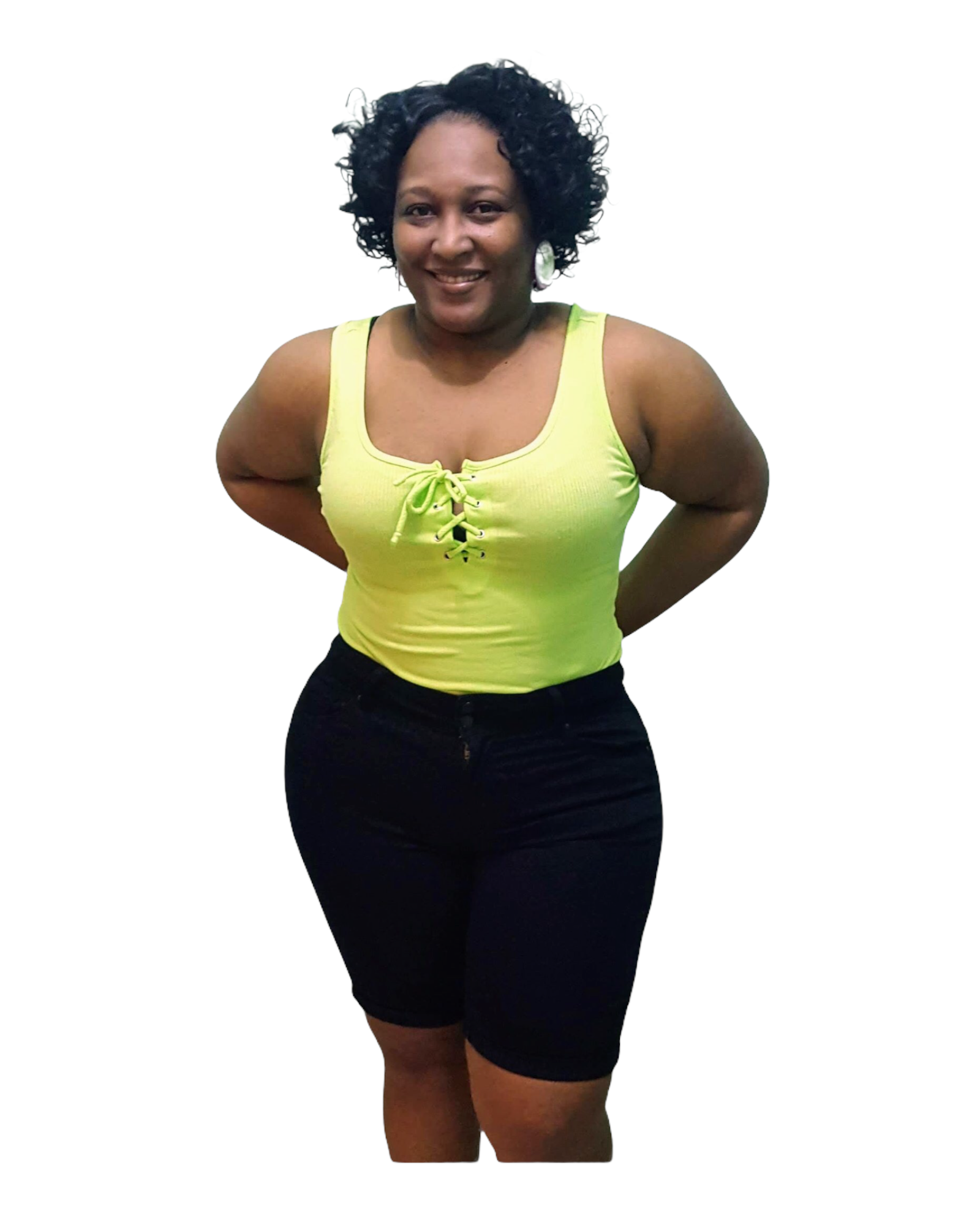 Lace Me Up Body Suit - Neon Lime Plus Size – Rebellious Curves TT