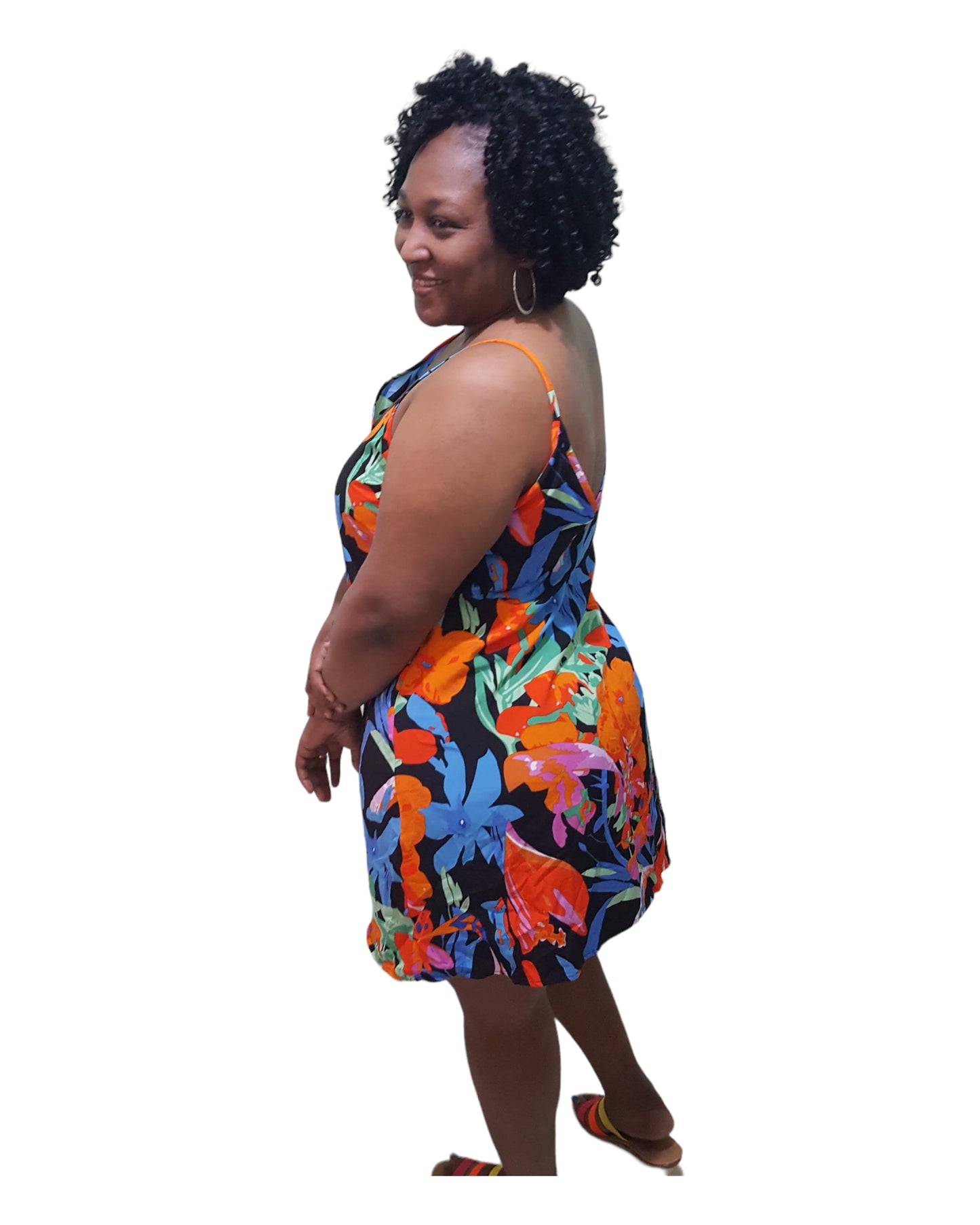 Multi Cami Dress - Plus Size