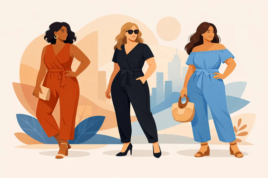 Jumpsuit Styling Examples for Curves That Work