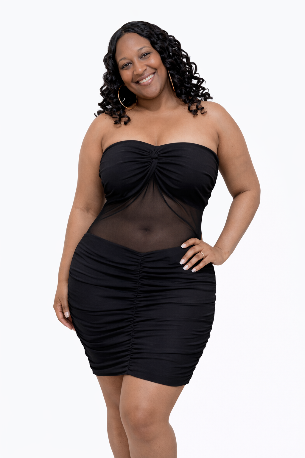 Midnight Command Dress - Plus Size