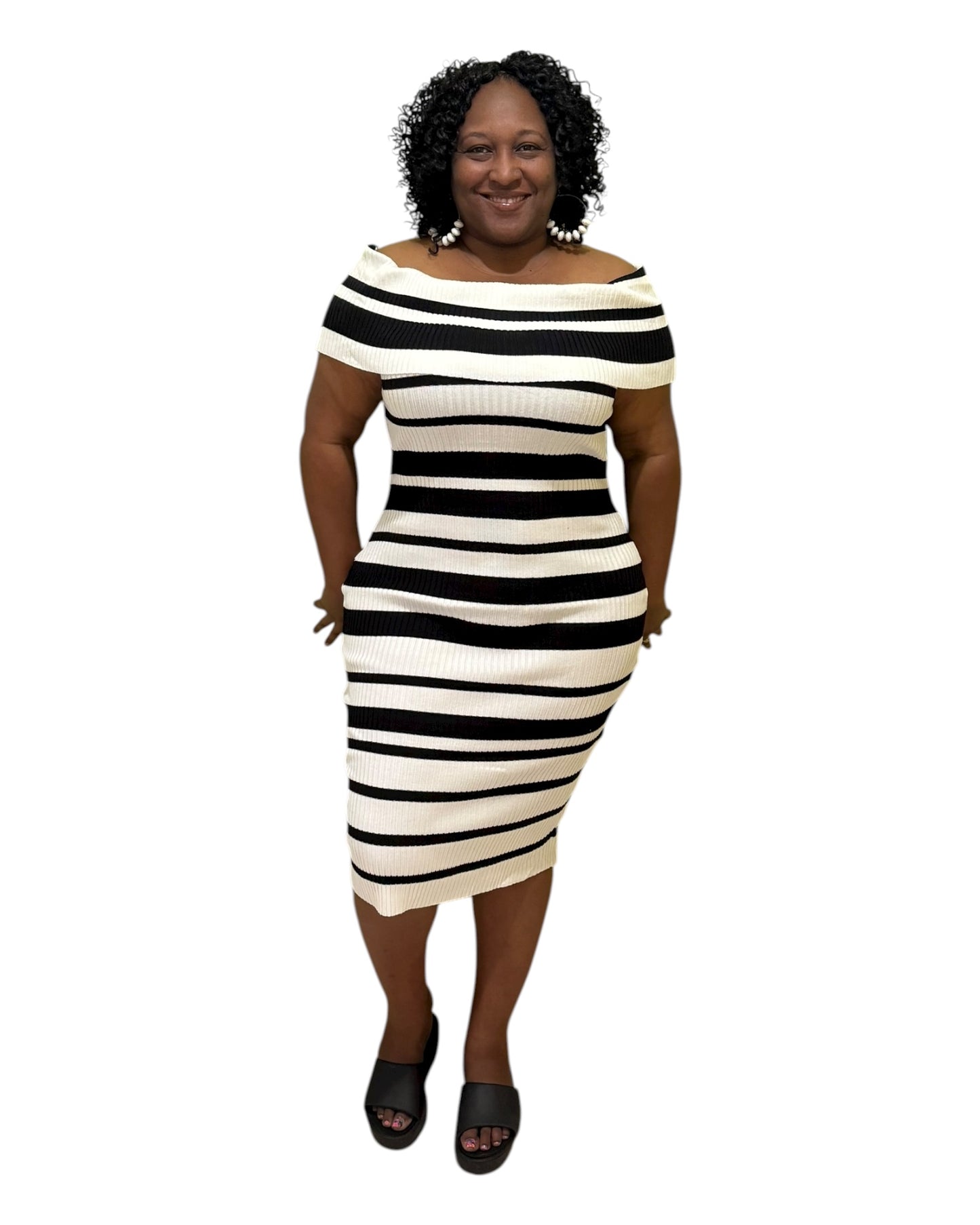 Harbour Stripe Knit Dress