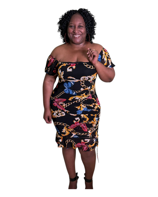 Royal Enchant Dress - Plus Size