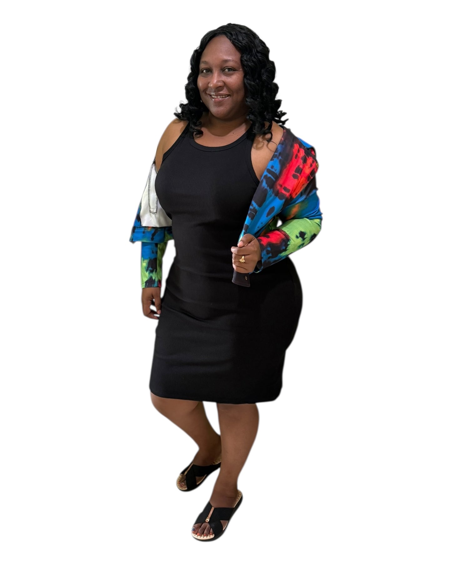 Sway Dress - Black Plus Size