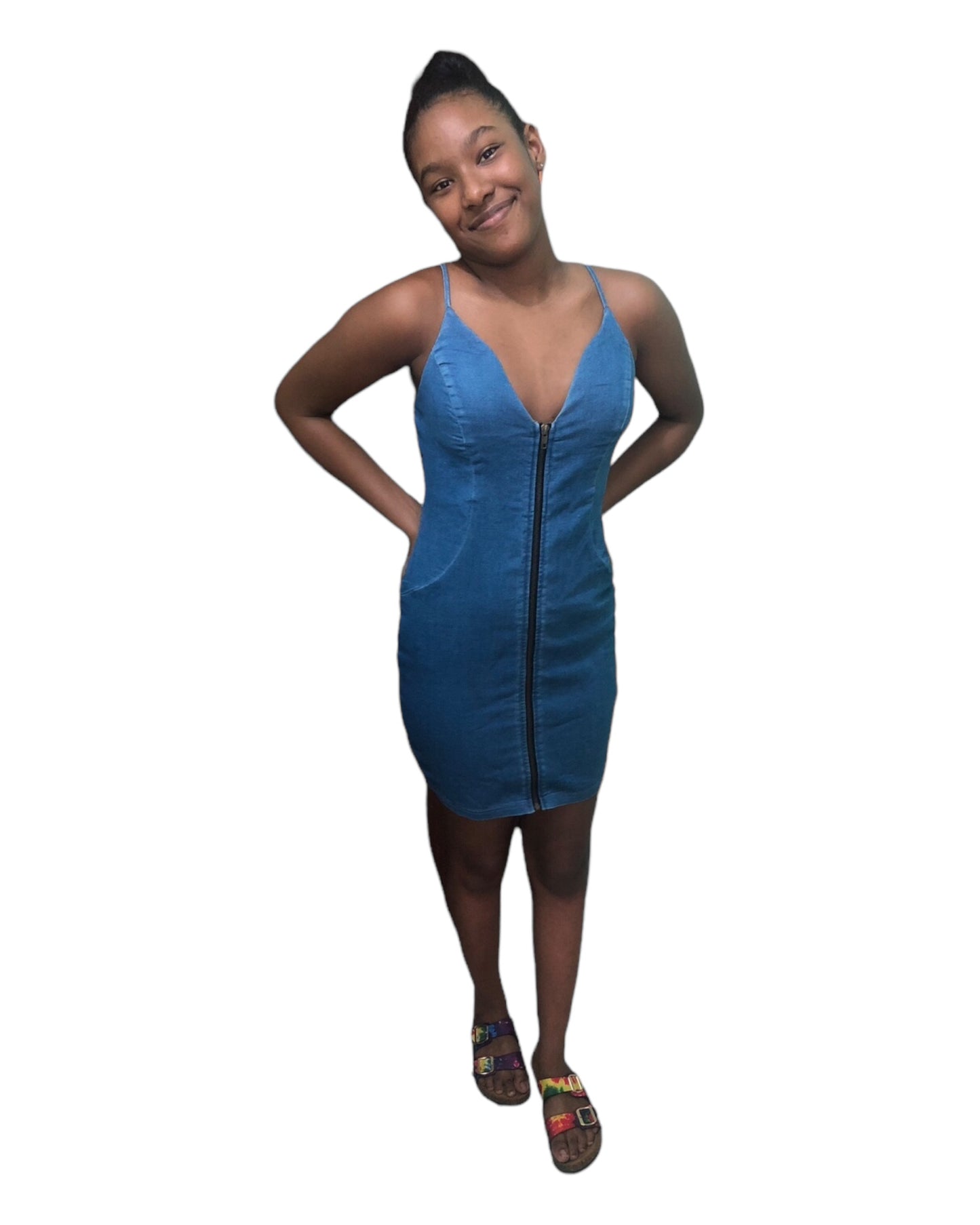 Zip Me Up Dress- Regular Size