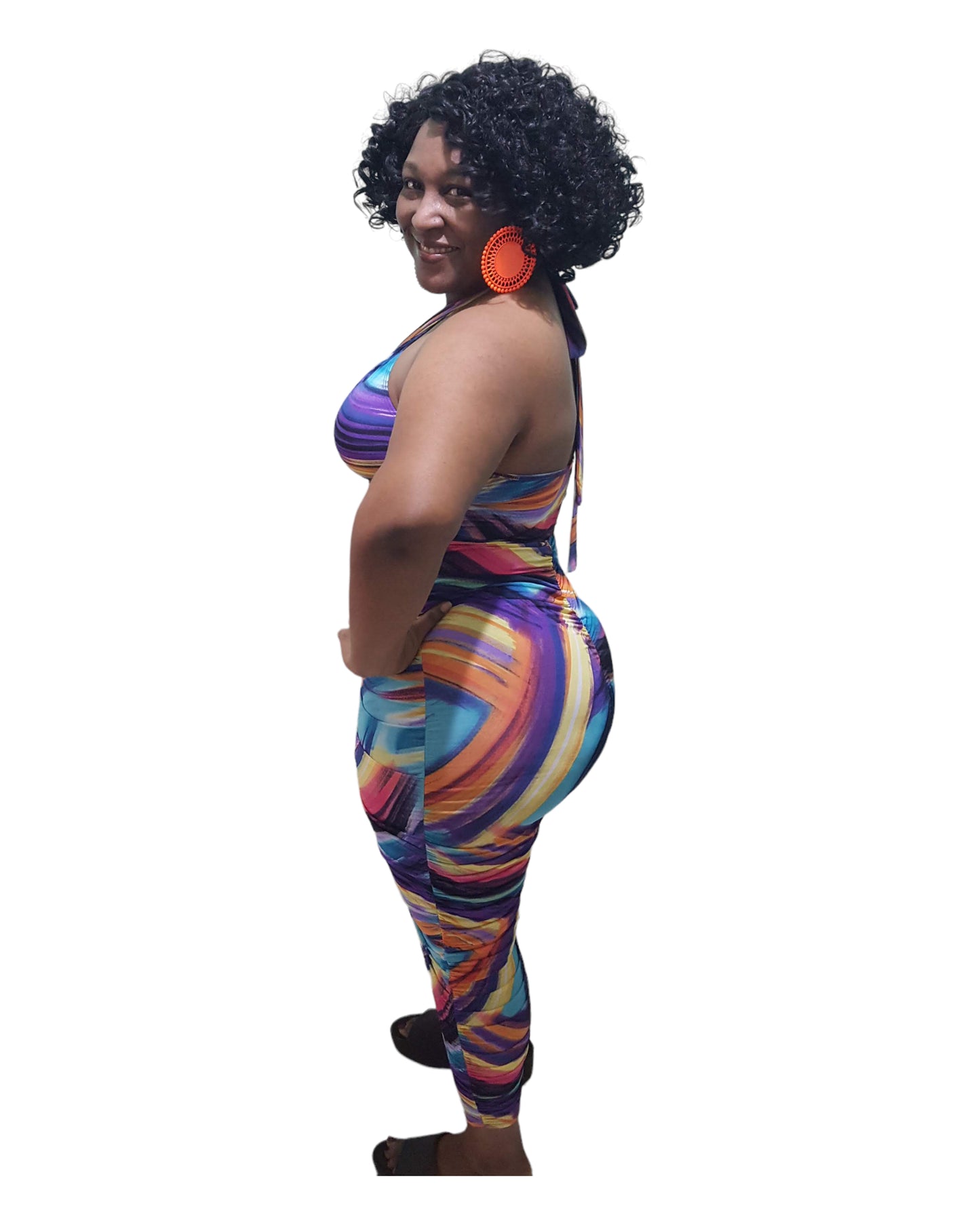 Oasis Halter Dress - Plus Size