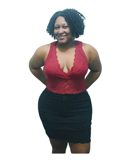Living in Lace Bodysuit - Plus Size