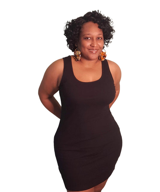 Lust Me Mini Dress - Black Regular Size