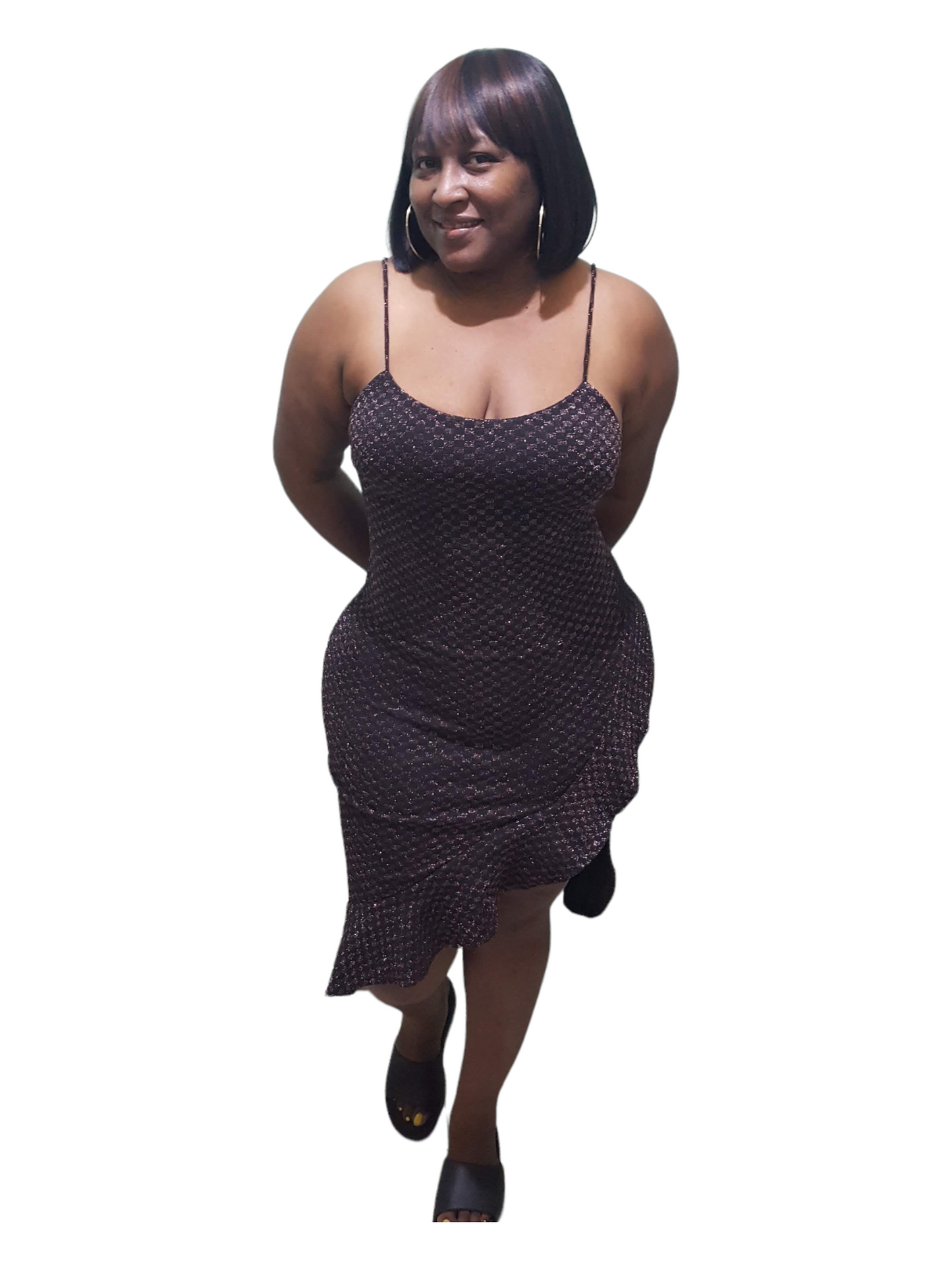 Flirt Ruffle Dress - Regular Size