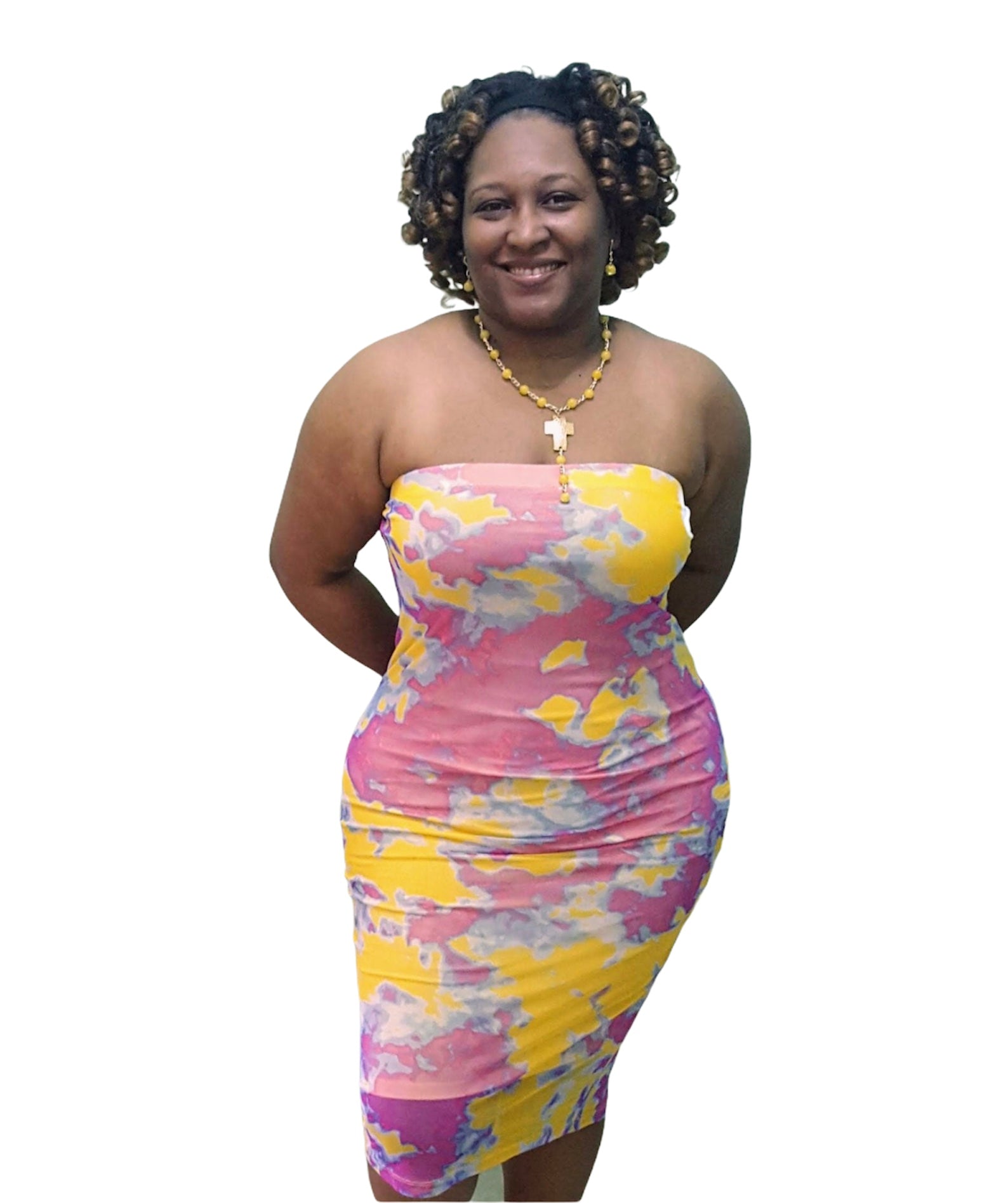Mesh Tube Dress