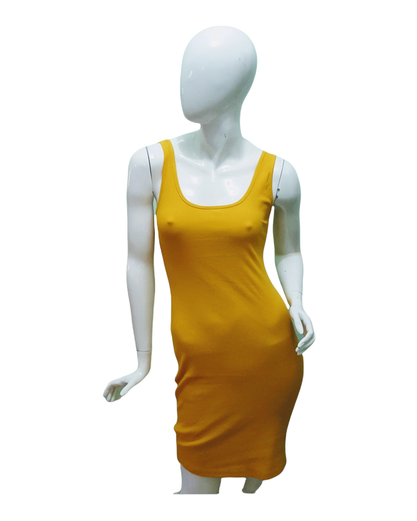 Lust Me Mini Dress - Mustard Regular Size