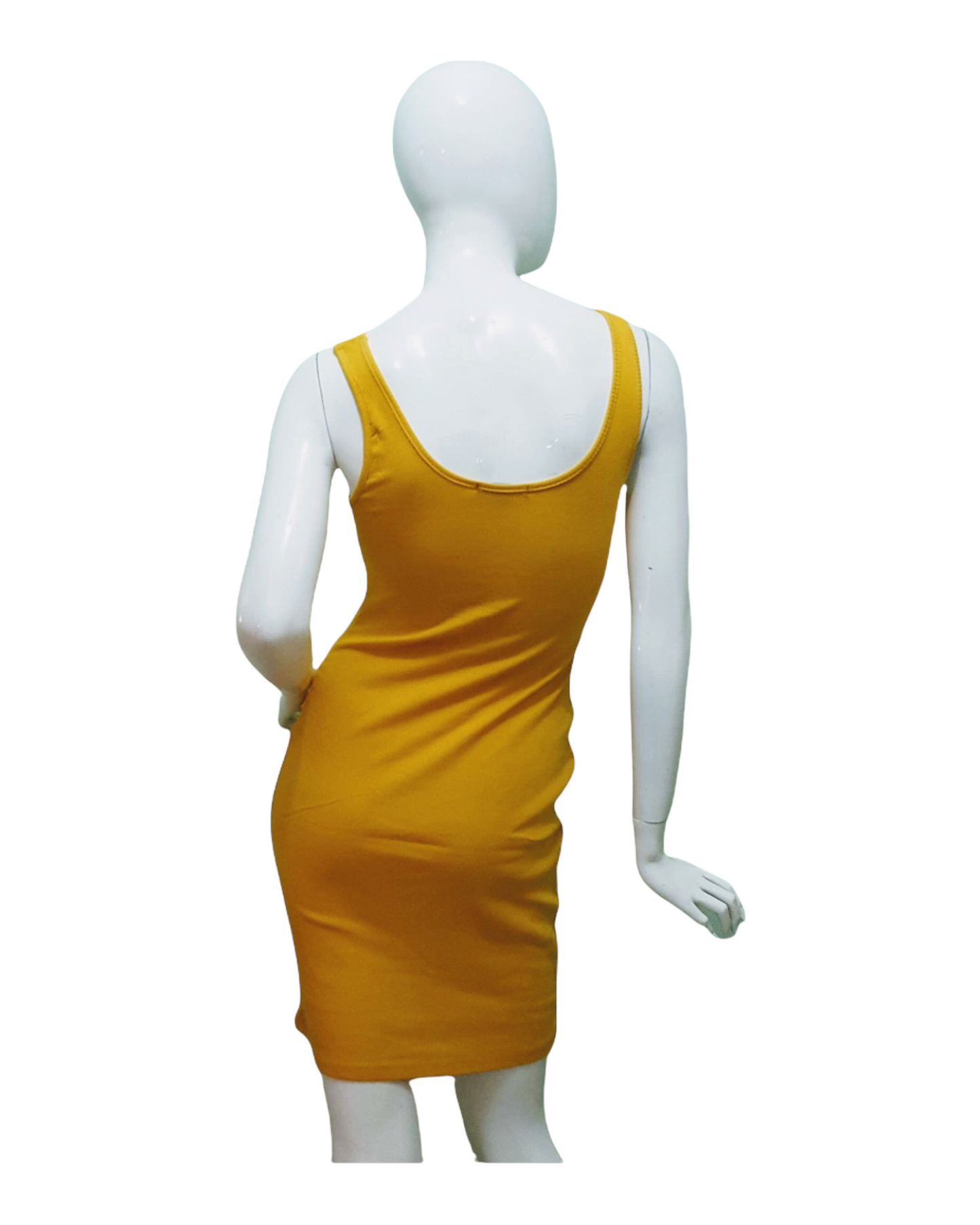 Lust Me Mini Dress - Mustard Regular Size