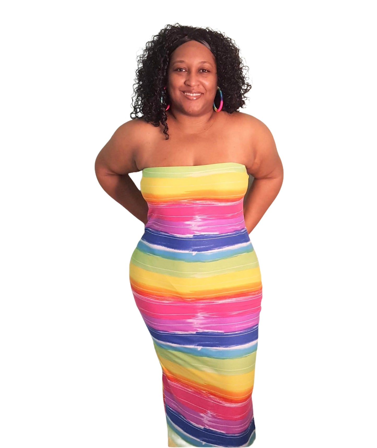 Pride Tube Dress - Plus Size