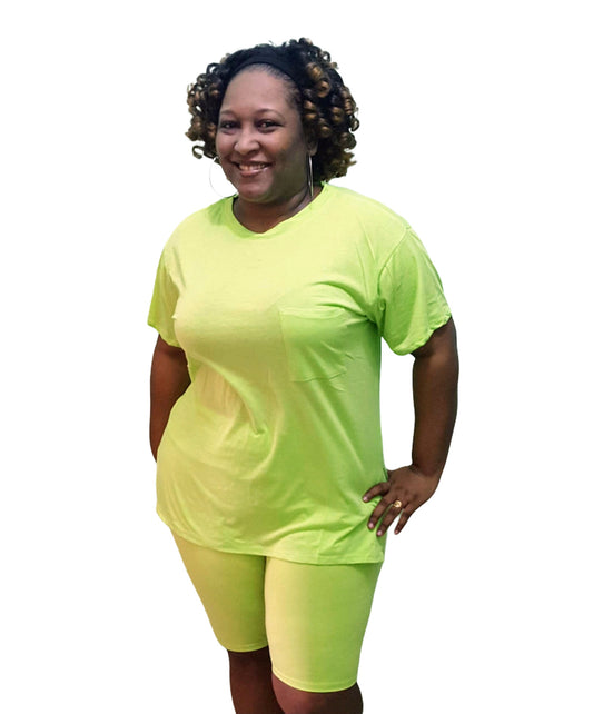 Neon Tee T-shirt - Plus Size