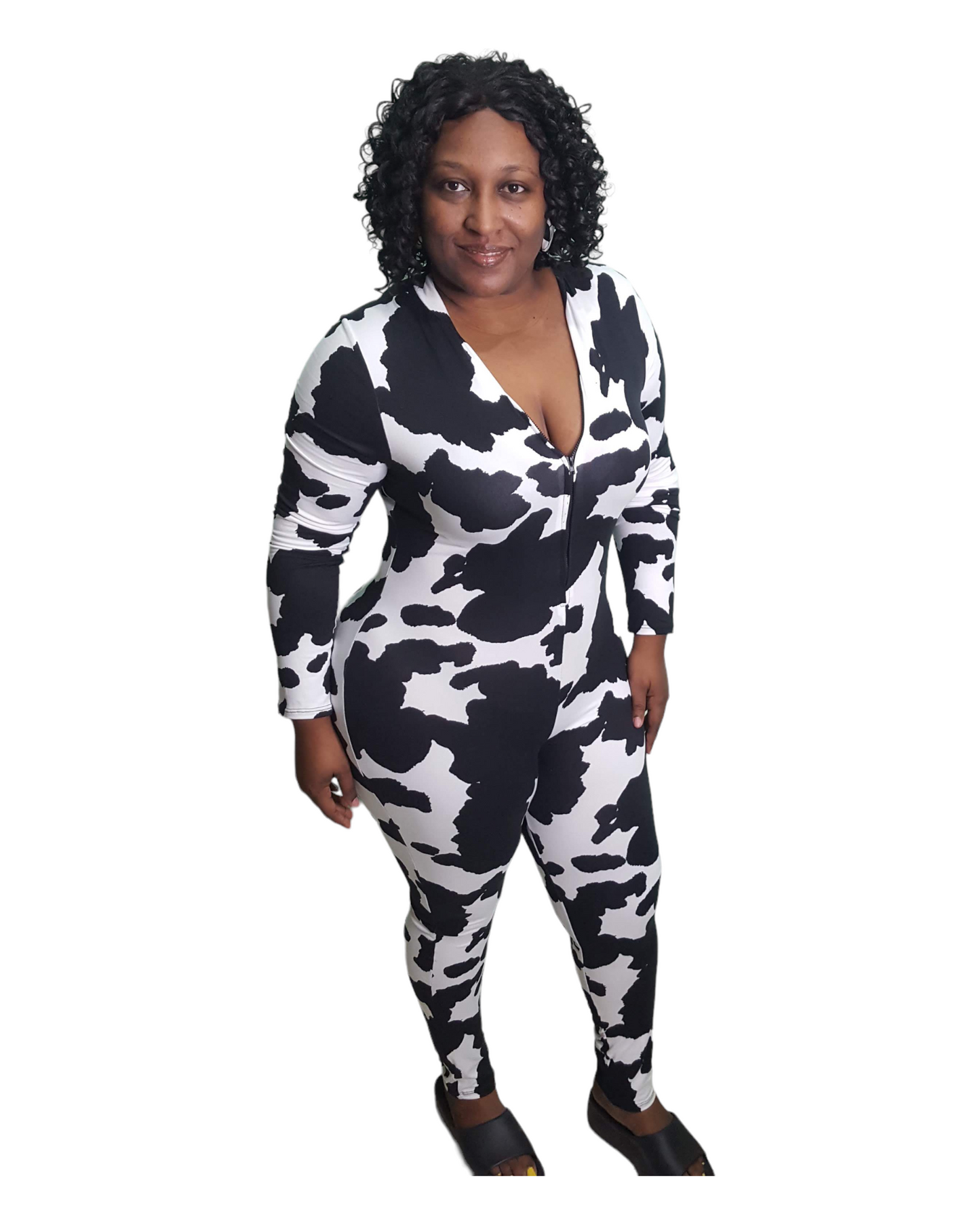 Dalmatian Jumpsuit - Plus Size