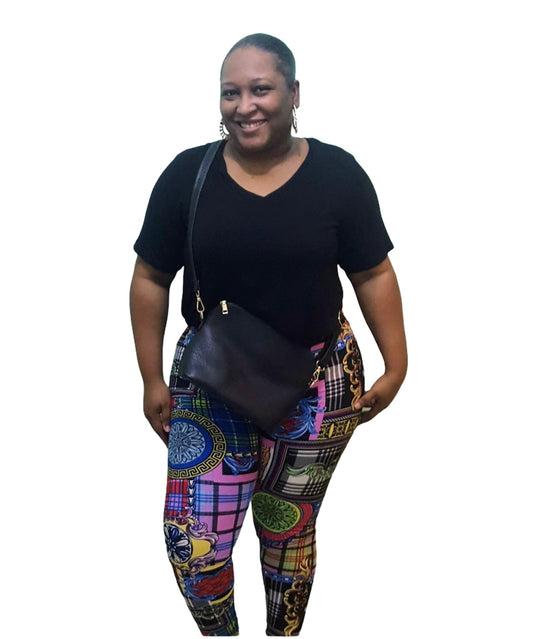 Dress Me Up Leggings Plus Size (13 styles)