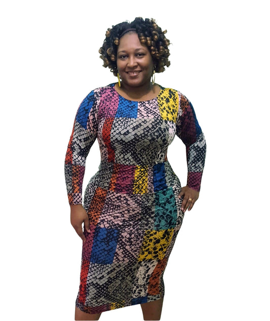 Feisty Venom Dress - Plus Size