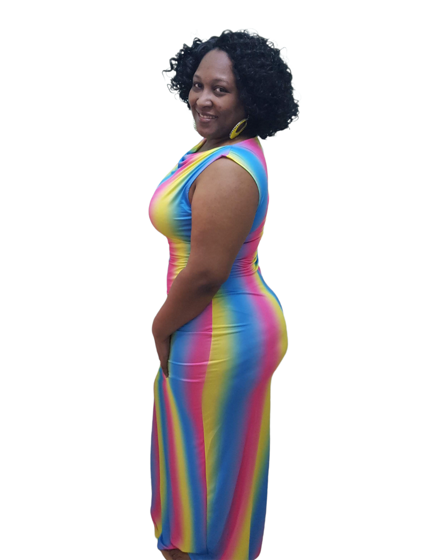 Bright Life Maxi Dress - Plus Size