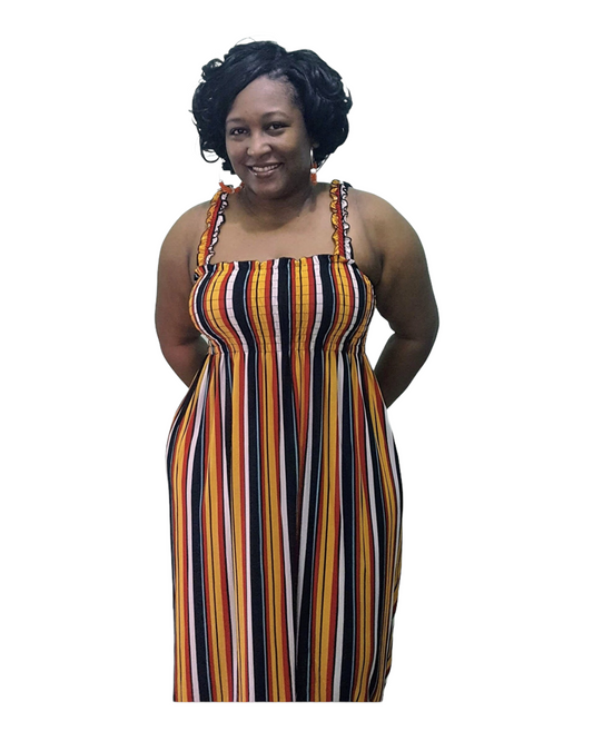 Fire Maxi Dress - Regular Size