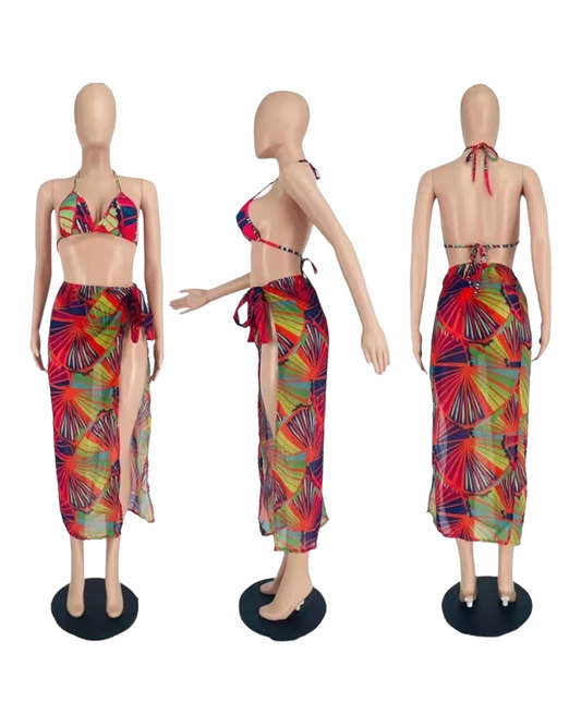 Cancun Wrap Set- Plus Size
