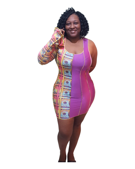 Bills Mini Dress - Plus Size