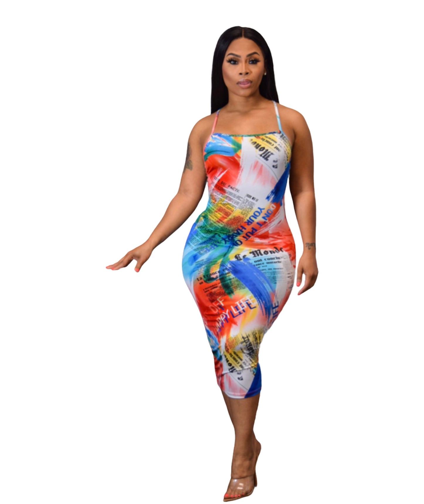 Happy Life Dress - Regular Size