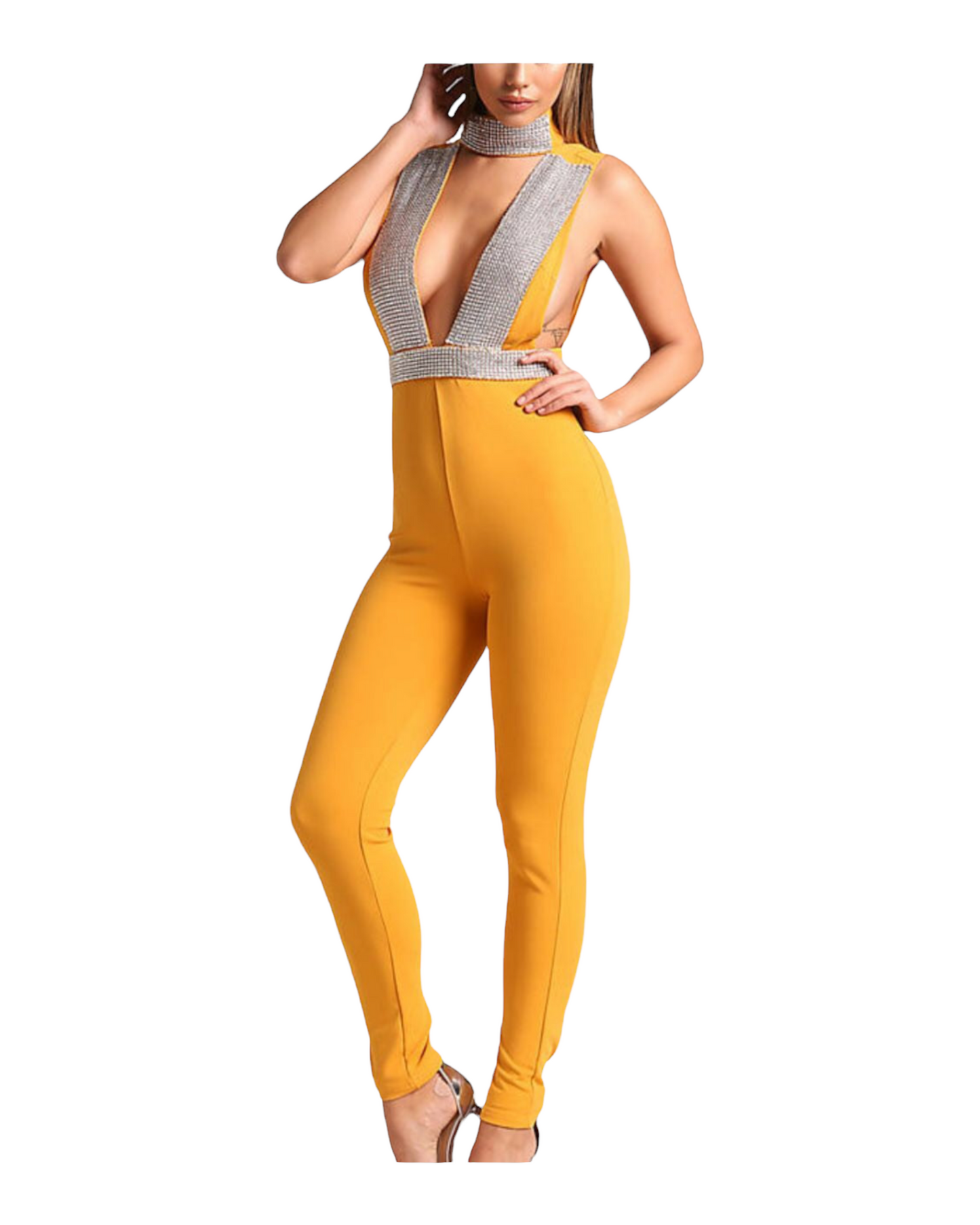 Rhinestone Bodysuit - Regular Size