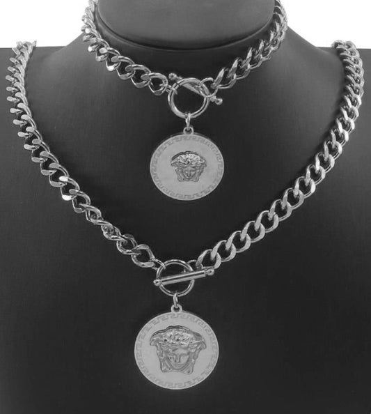 Versace Necklace and Hand band