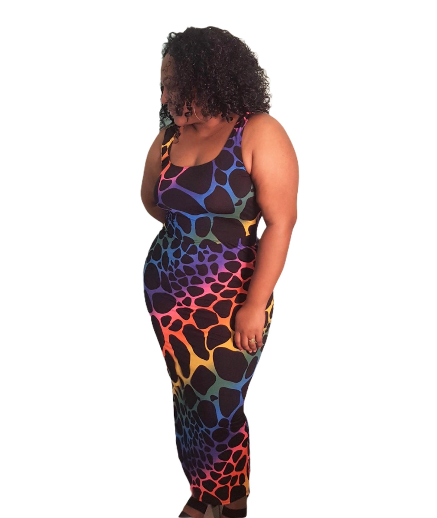 Night Life Crop Top and Skirt - Plus Size