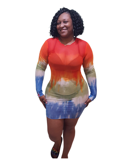 Malibu Cover-Up - Green Plus Size