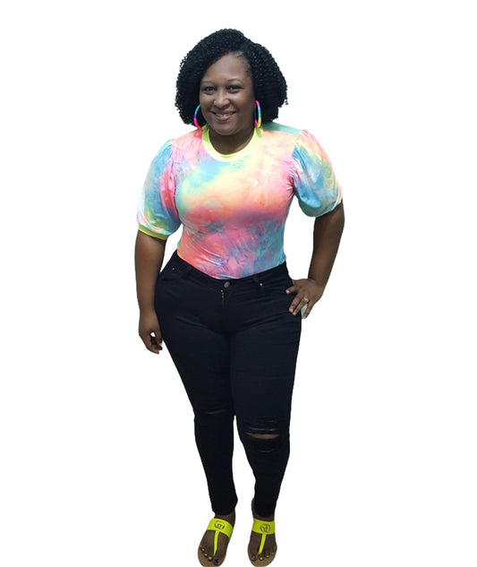 Slashed Jeans - Plus Size