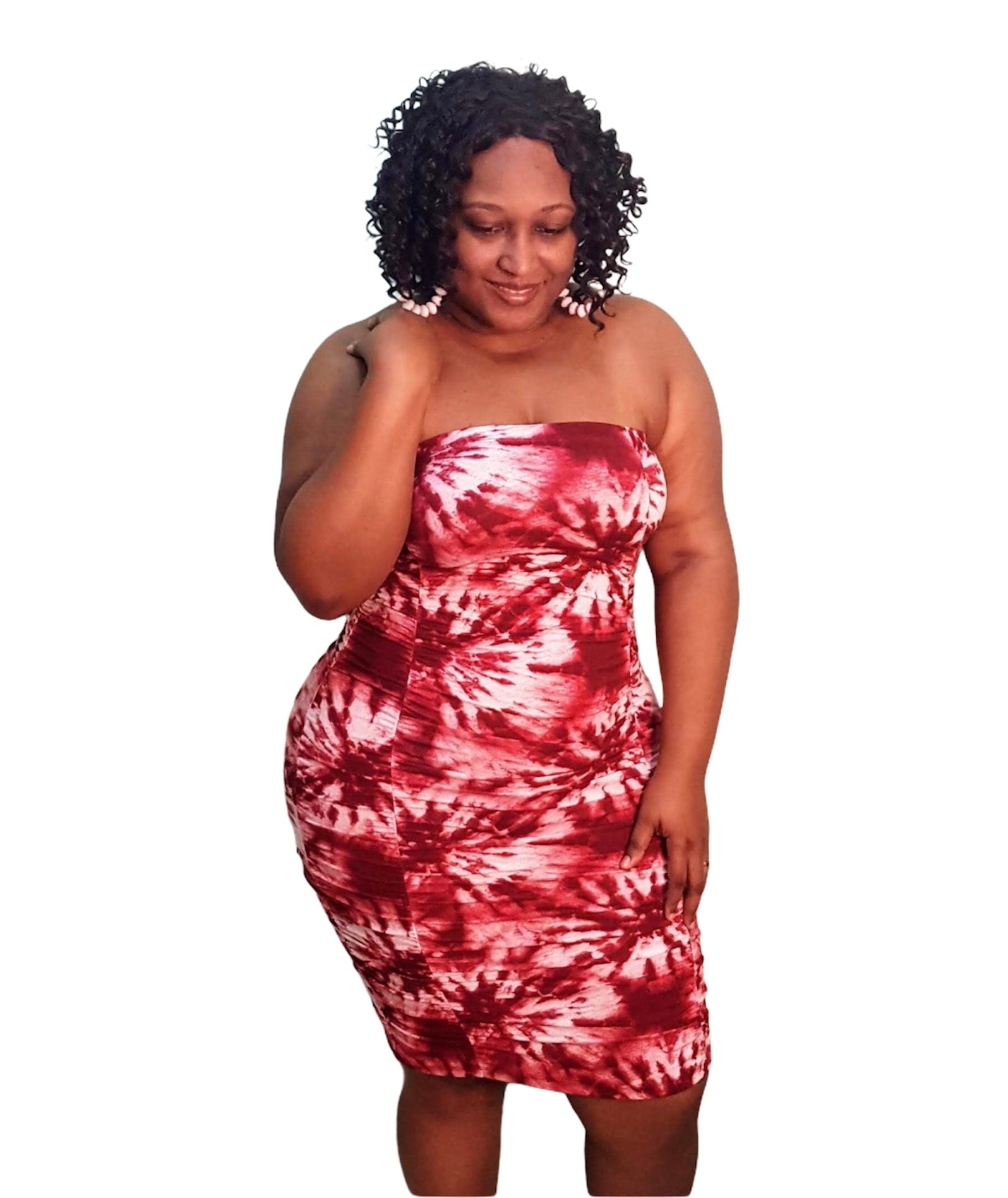 Tie dye sales tube top dress