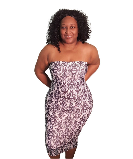 Miss Castle Tube Dress - Plus Size