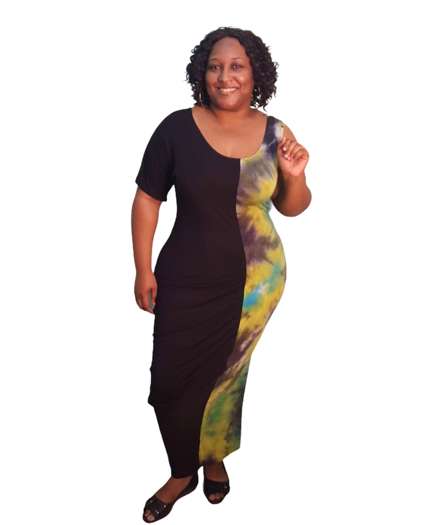 Best Maxi Dress - Tie Dye Plus Size