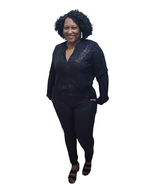 Glow Up Jacket - Plus Size