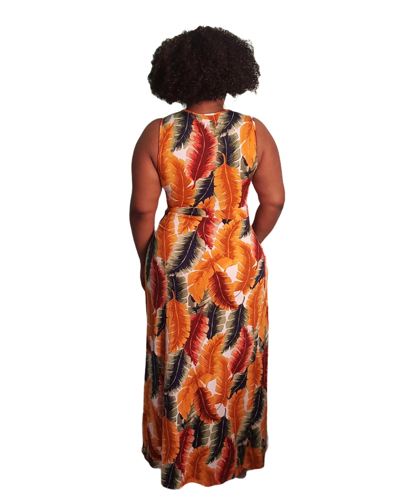 Botanical Maxi Dress - Regular Size