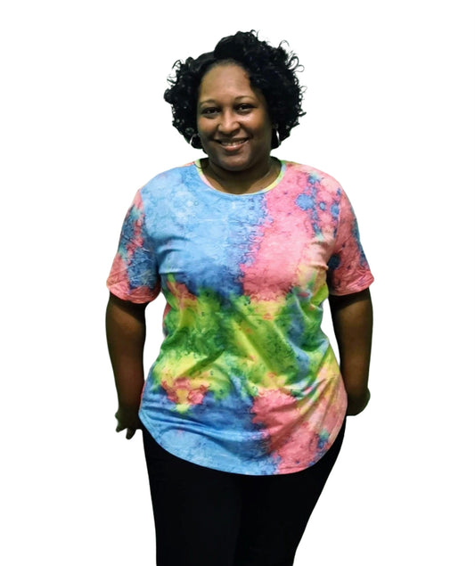 Tee Tie Dye T-Shirt Plus Size